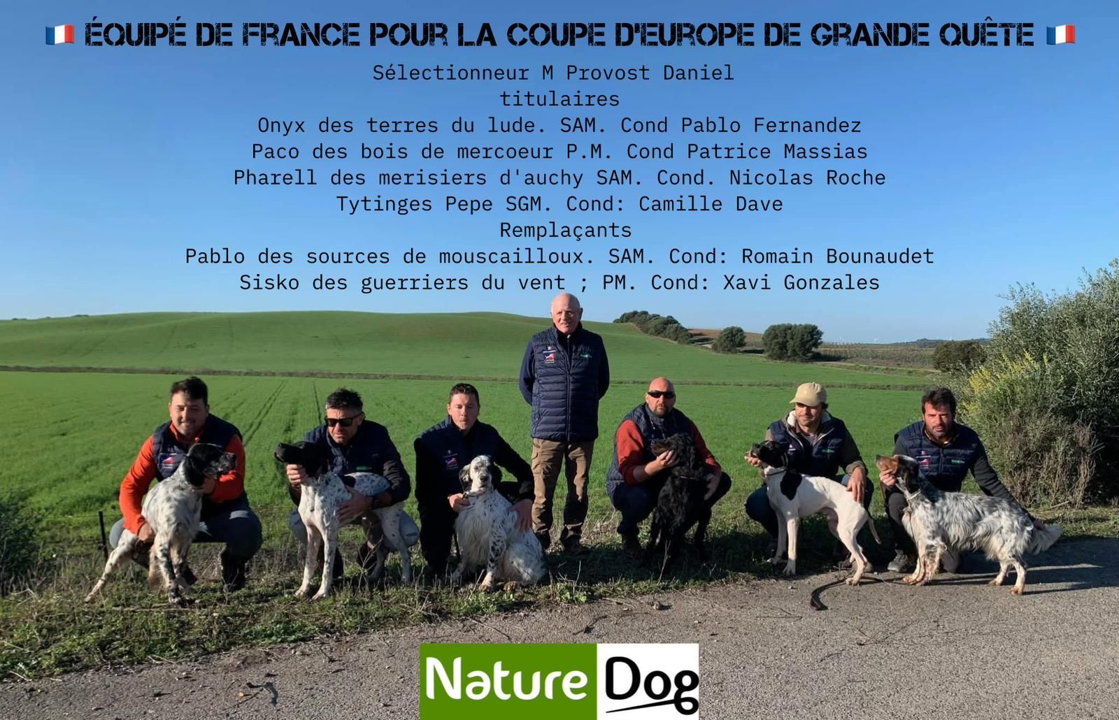 Équipe de France Coupe d&rsquo;Europe Grande Quête 2025